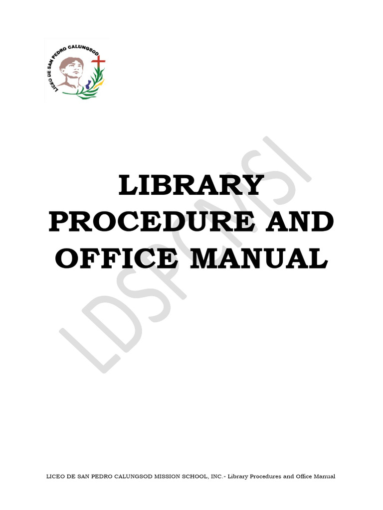 School Library Manual | PDF