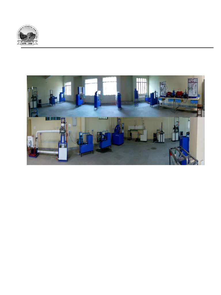 Fluid Mechanics And Machinery Lab Manual Pdf