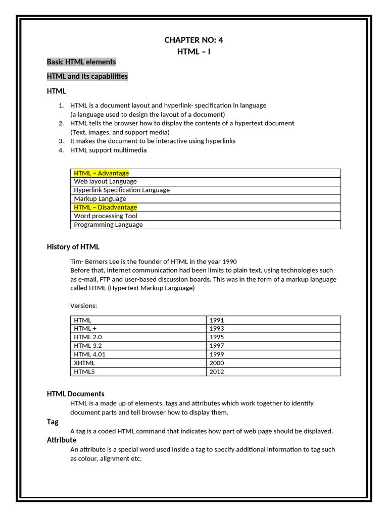 Chap 4 Notes | PDF