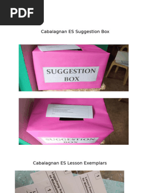 SUGGESTION BOX