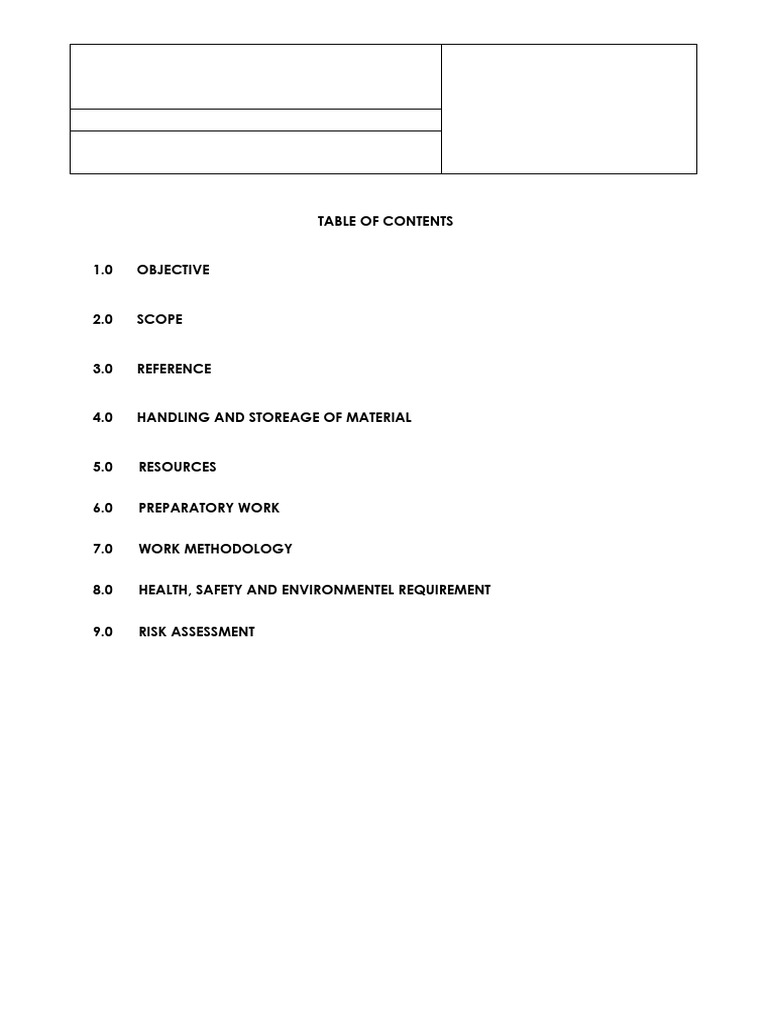 MEC 002 Method Statement (Fan Installation) | PDF