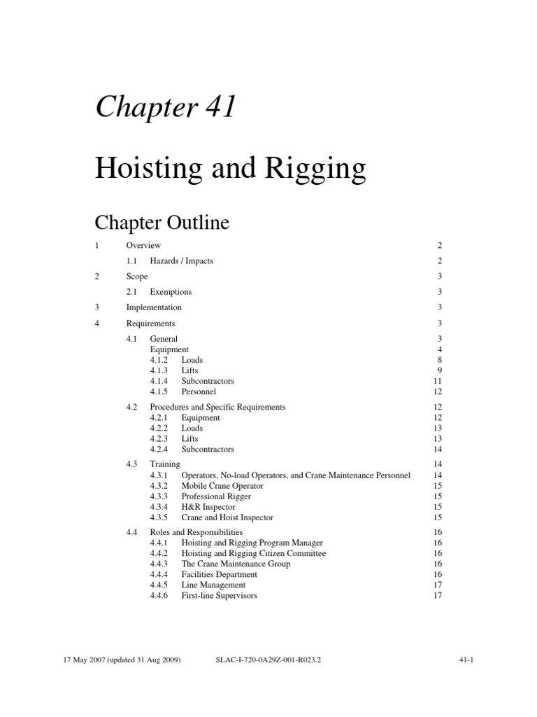 Hoisting and Lifting | PDF | Elevator | Crane (Machine)