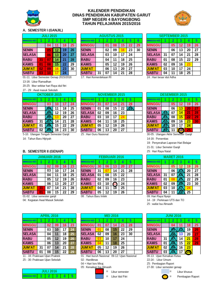 KALENDER, HE,, PROSEM, PROTA, CP, TAHUN 2324 - Salin | PDF