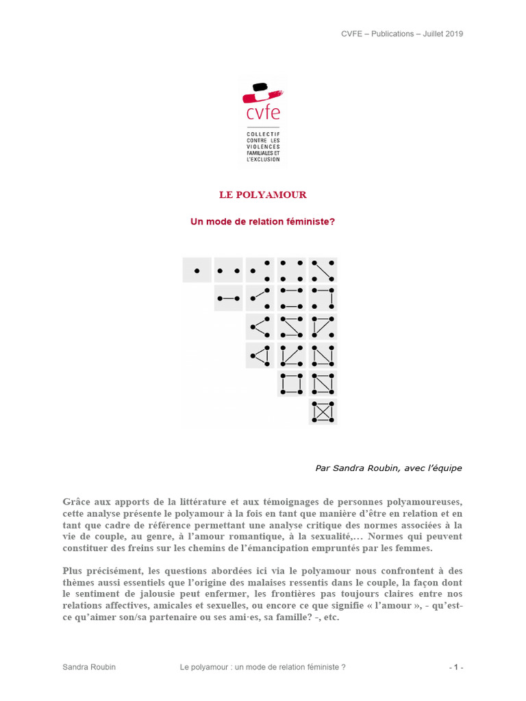 EP-2019-3-le Polyamour Un Mode de Relation feministe-SR | PDF