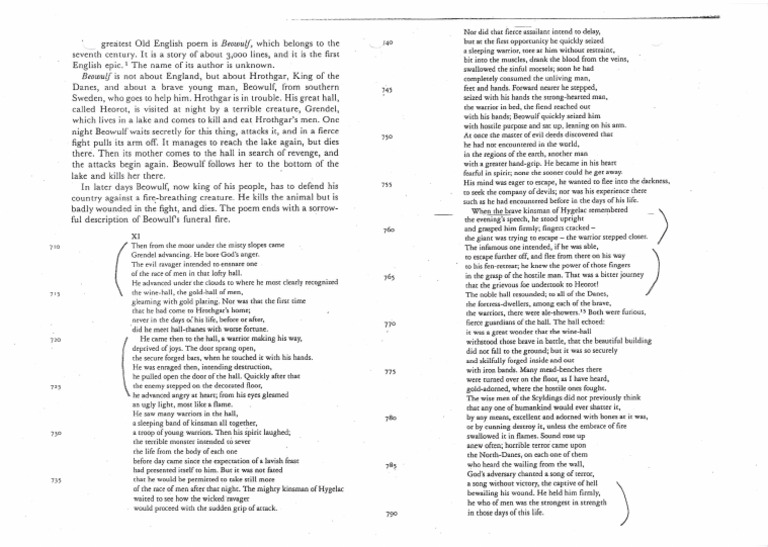 Beowulf 원문 | PDF