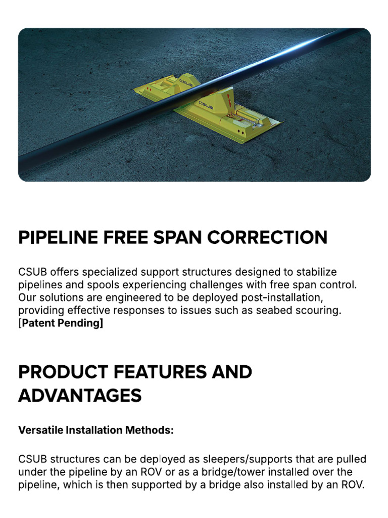 Pipeline Free Span Correction | PDF