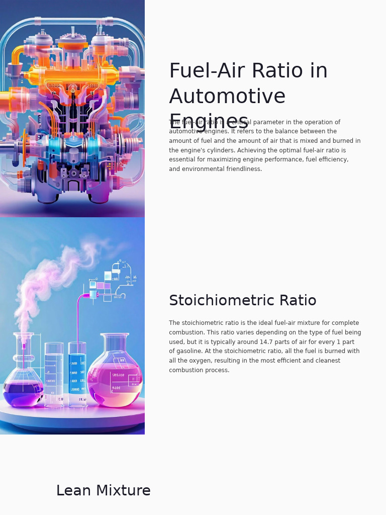 FuelAirRatioinAutomotiveEngines PDF