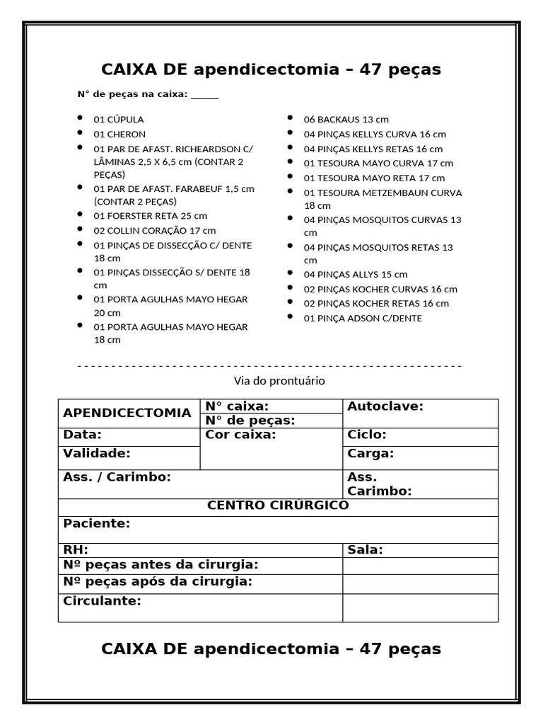 Apendicectomia | PDF