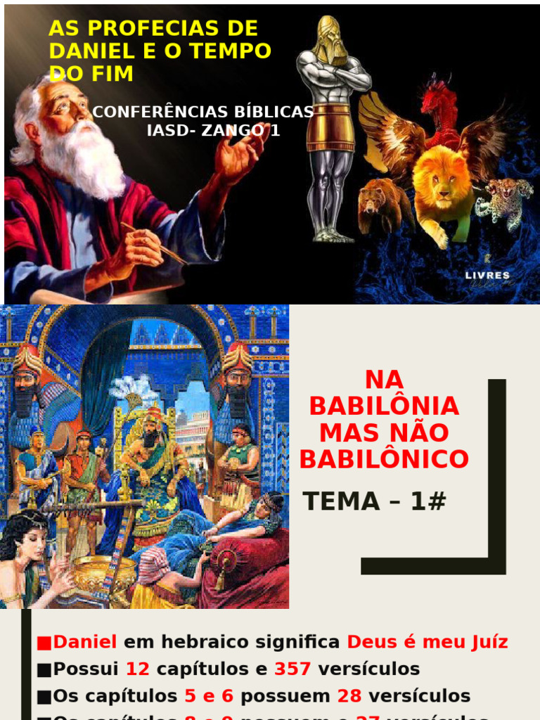 o Livro de Daniel e o Tempo Do | PDF