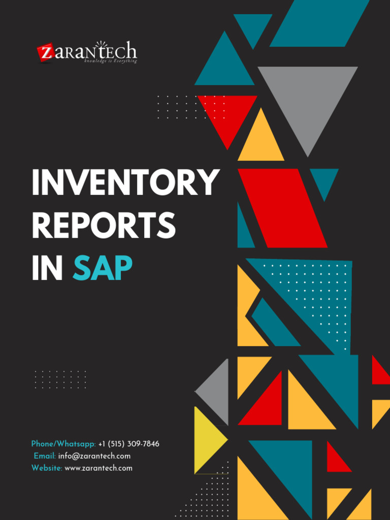 Inventory report pdf