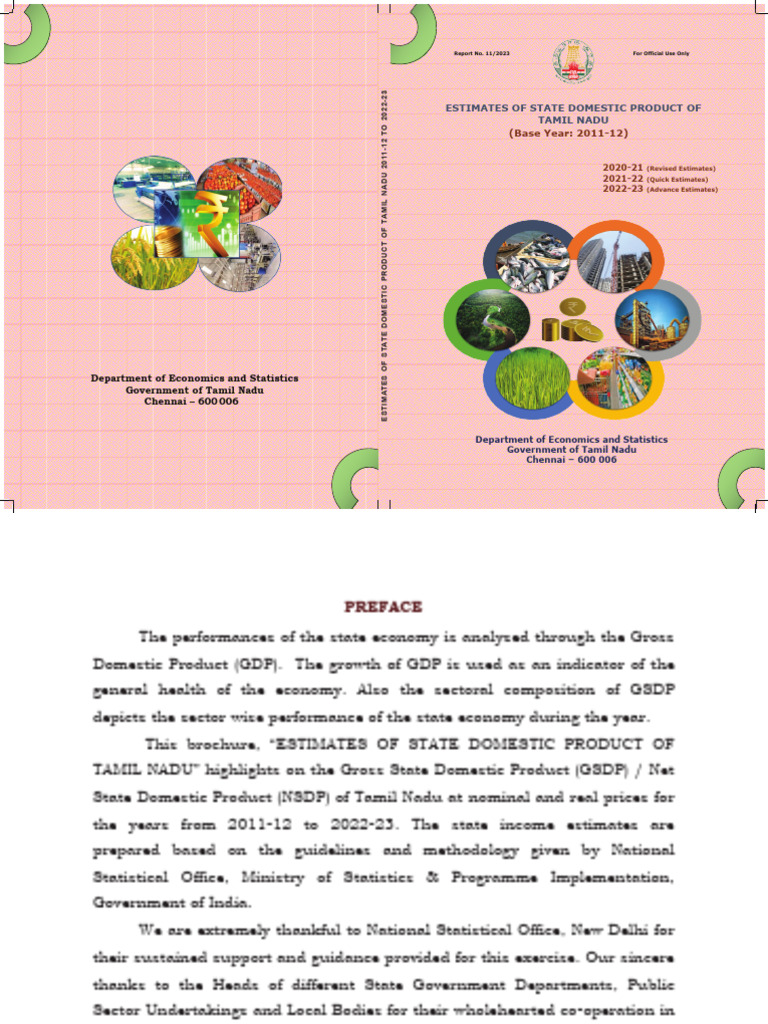 Brocher2022 23 SDP GSDP | PDF