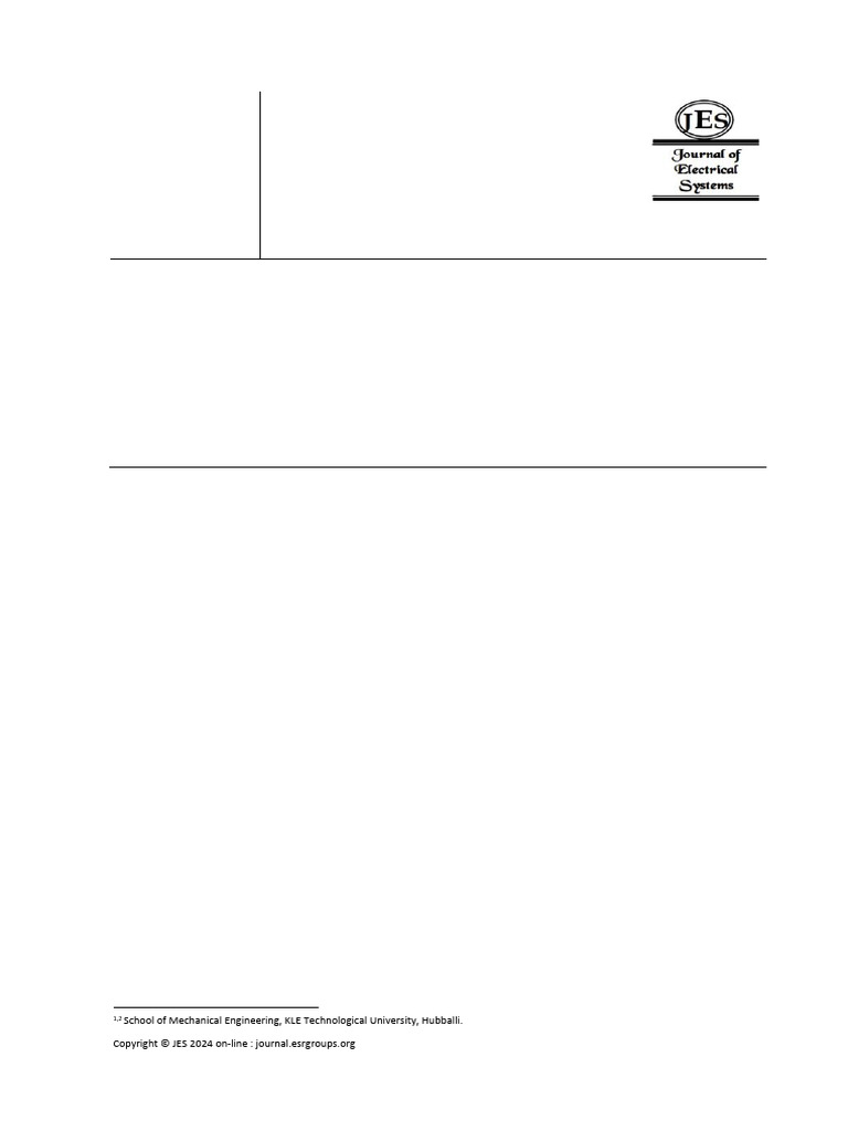 AP 10270 Journal+of+Electrical+Systems+ | PDF