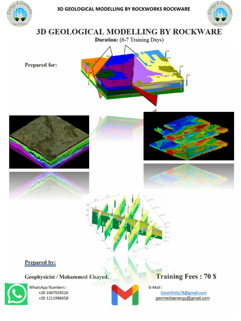 3D Geological Modelling Training with RockWorks | PDF | Geology | Earth ...