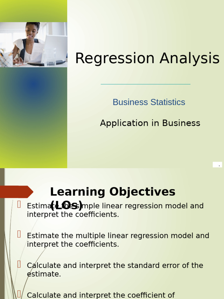 Regression Analysis Pdf