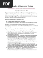 Download Examples of Regression Testing by Dastagiri Sk SN76734858 doc pdf