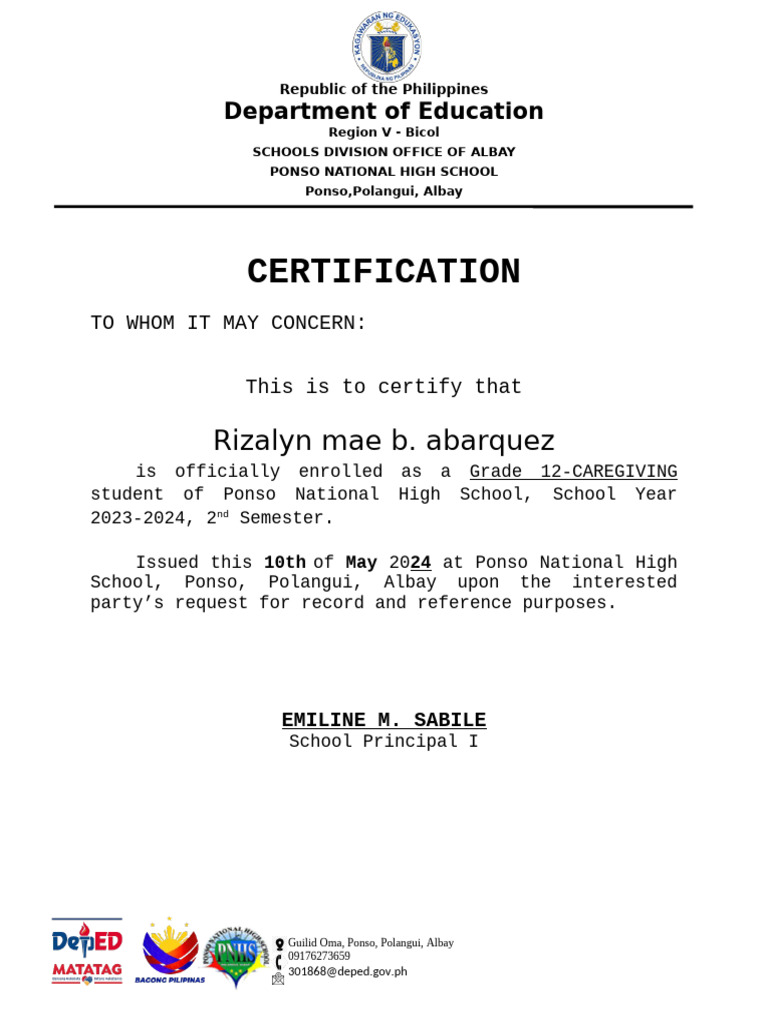 certificate-of-enrollment | PDF