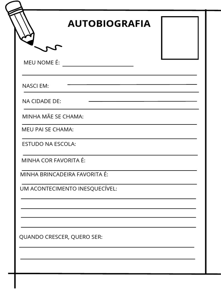 Minha Biografia | PDF