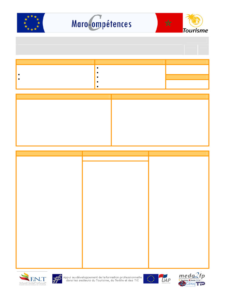 FICHE DE POSTE GERANT D'UN RESTAURANT | PDF