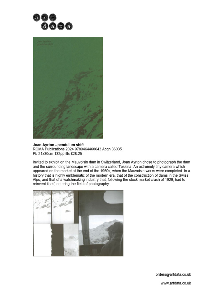Joan Ayrton: Pendulum Shift Exhibition | PDF | Imaging | Vision