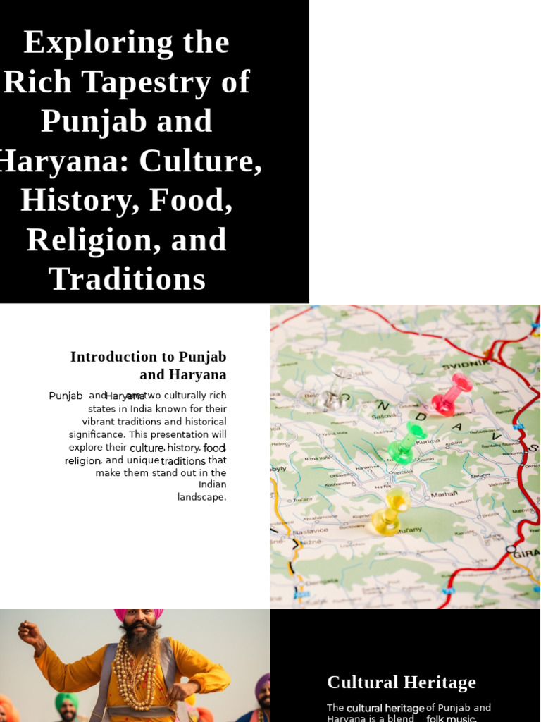 Slidesgo Exploring The Rich Tapestry of Punjab and Haryana Culture ...