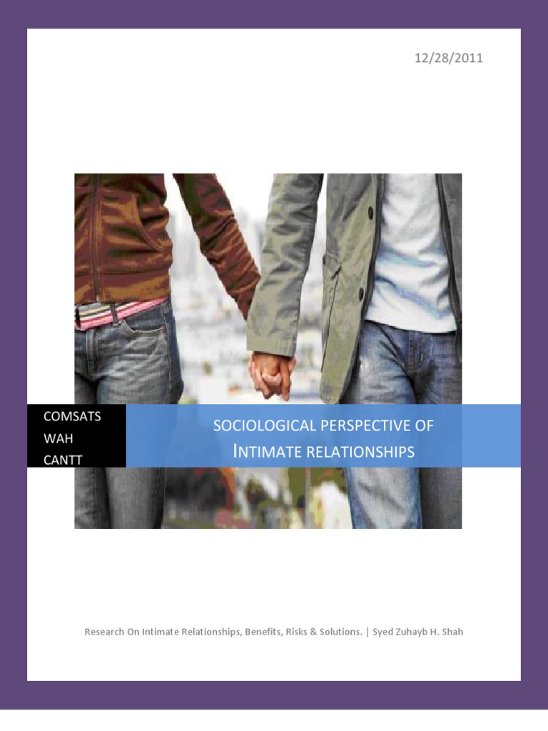 Young Adults & Intimate Relationships | PDF | Intimate Relationships ...