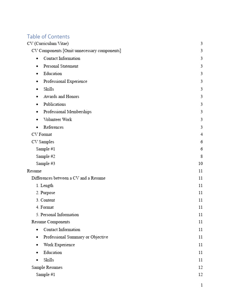 HOW TO WRITE CV AND COVER LETTER PDF visual data 6