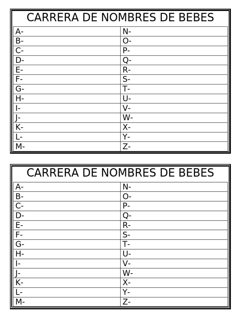 Juegos Para Baby Shower Pdf