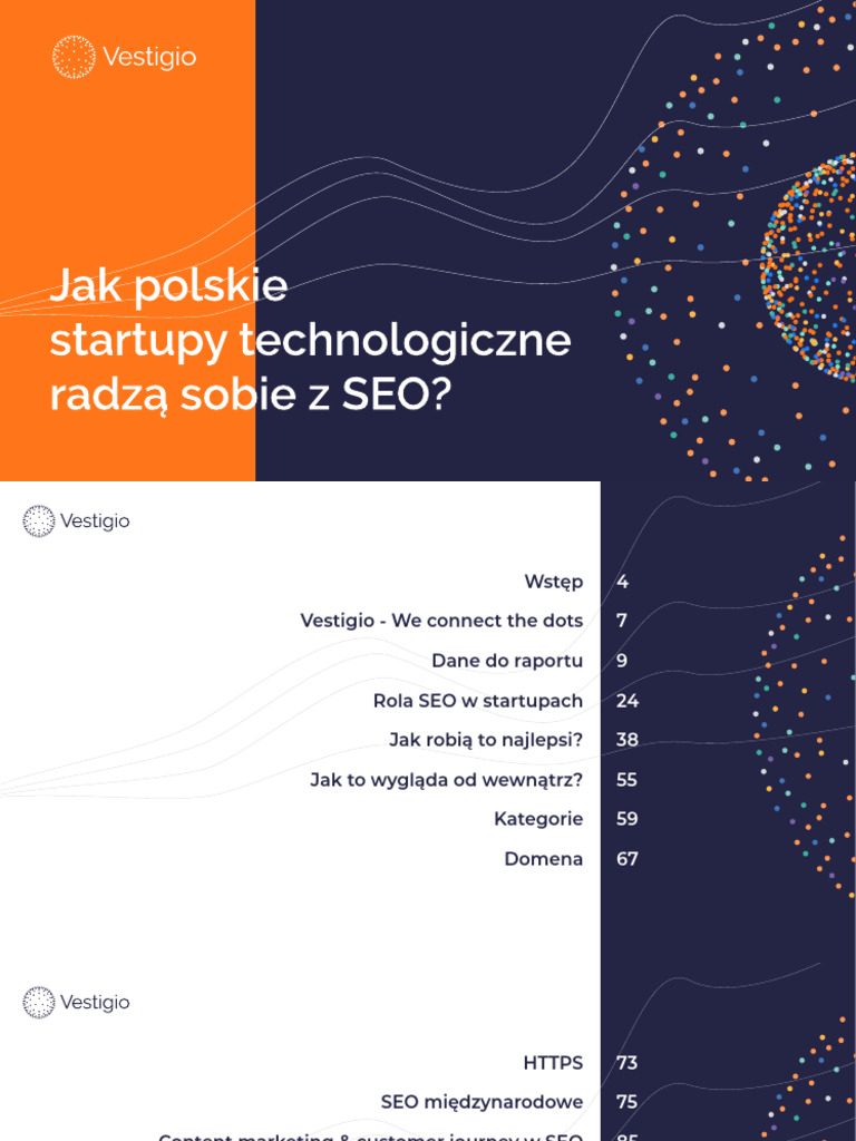 Vestigio Raport Startupy Technologiczne 2021 | PDF