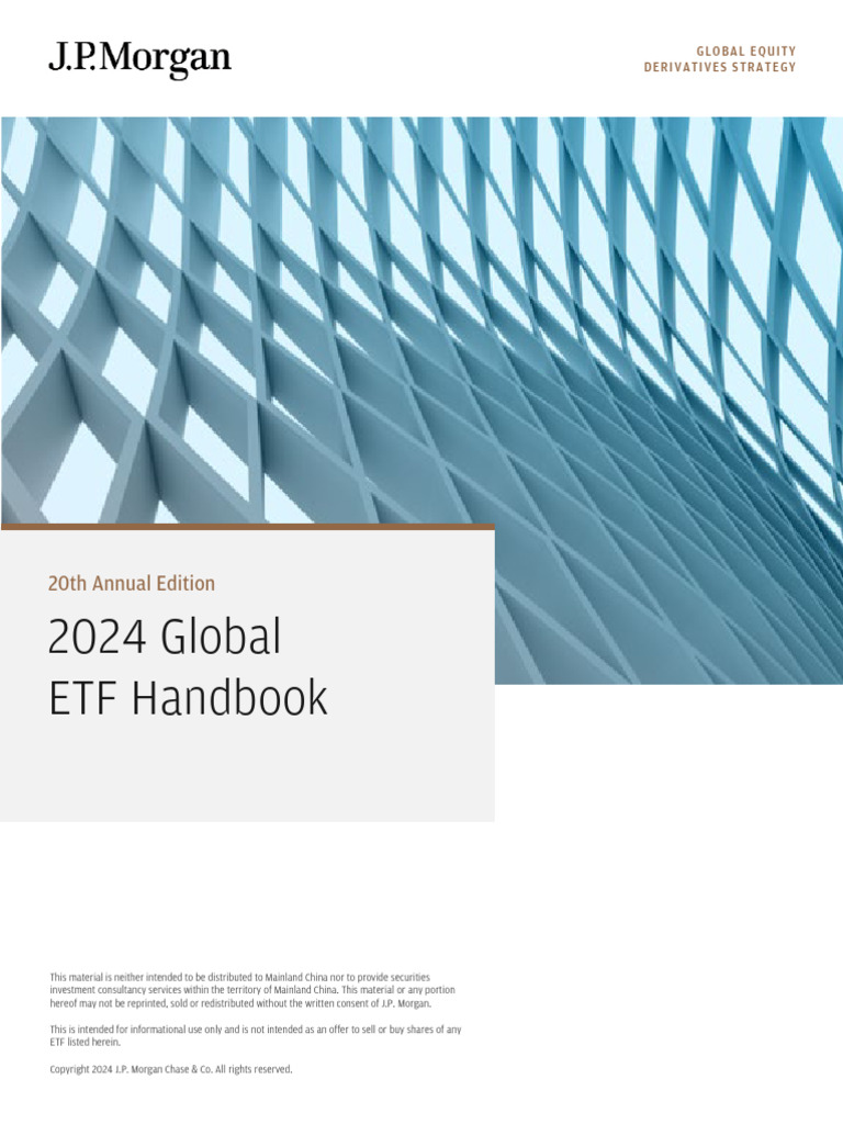 JPM ETF Handbook | PDF