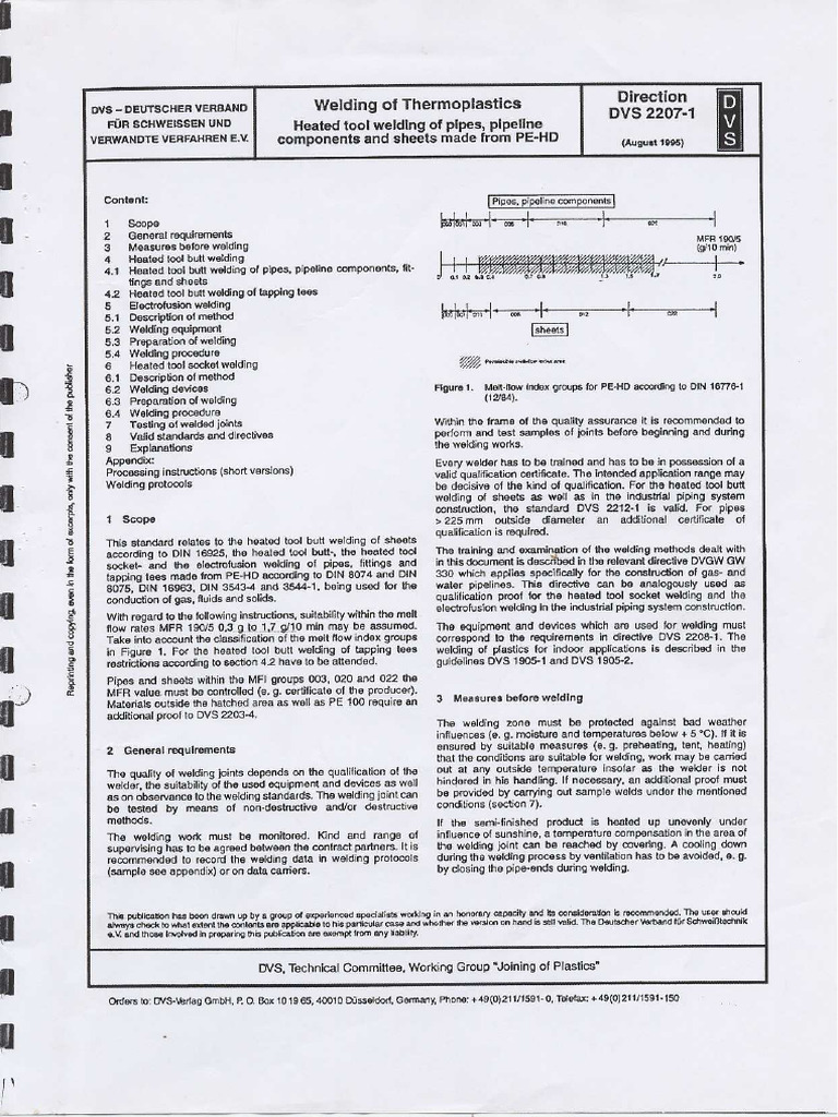 Docslide - Us - Standard Dvs 2207 1 For Butt Fusion Welding - PDF | PDF