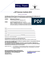 2012 ISI Application