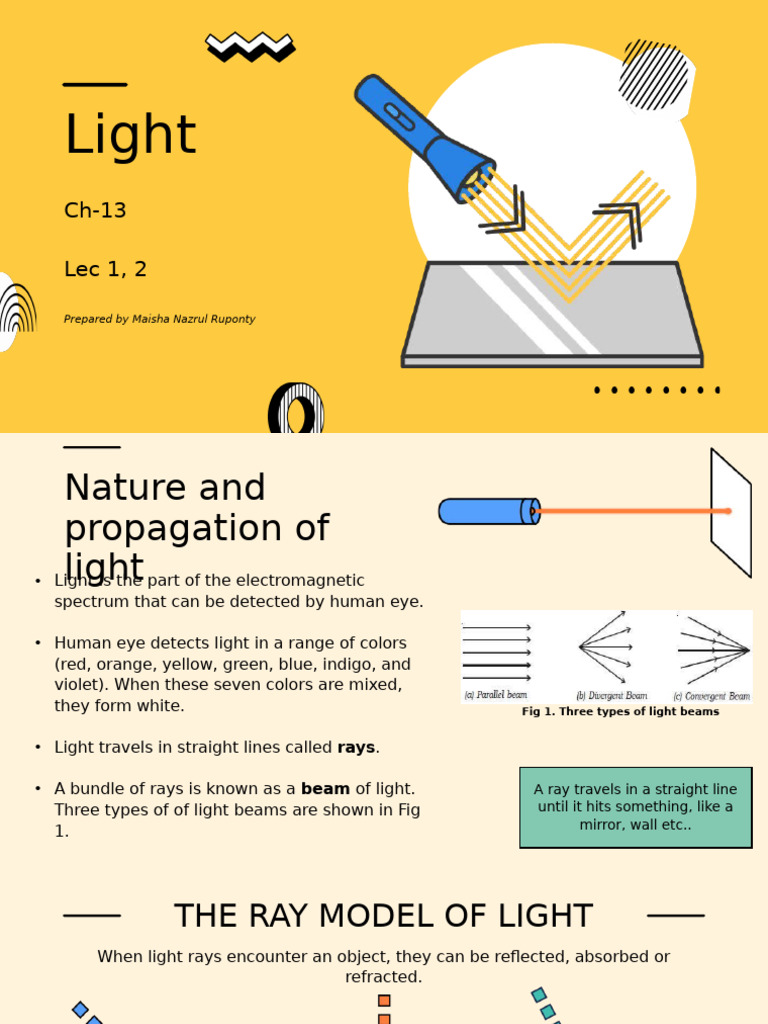CH 13 - Light - Lec 1, 2 | PDF