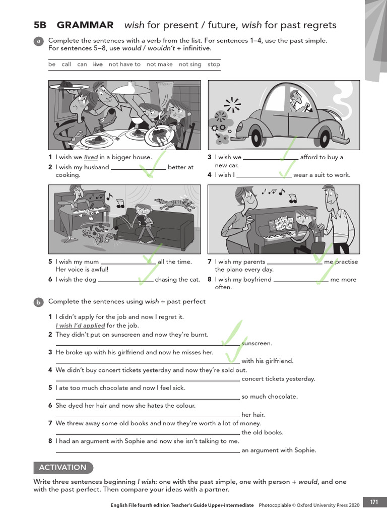Grammar Extra 5.b | PDF