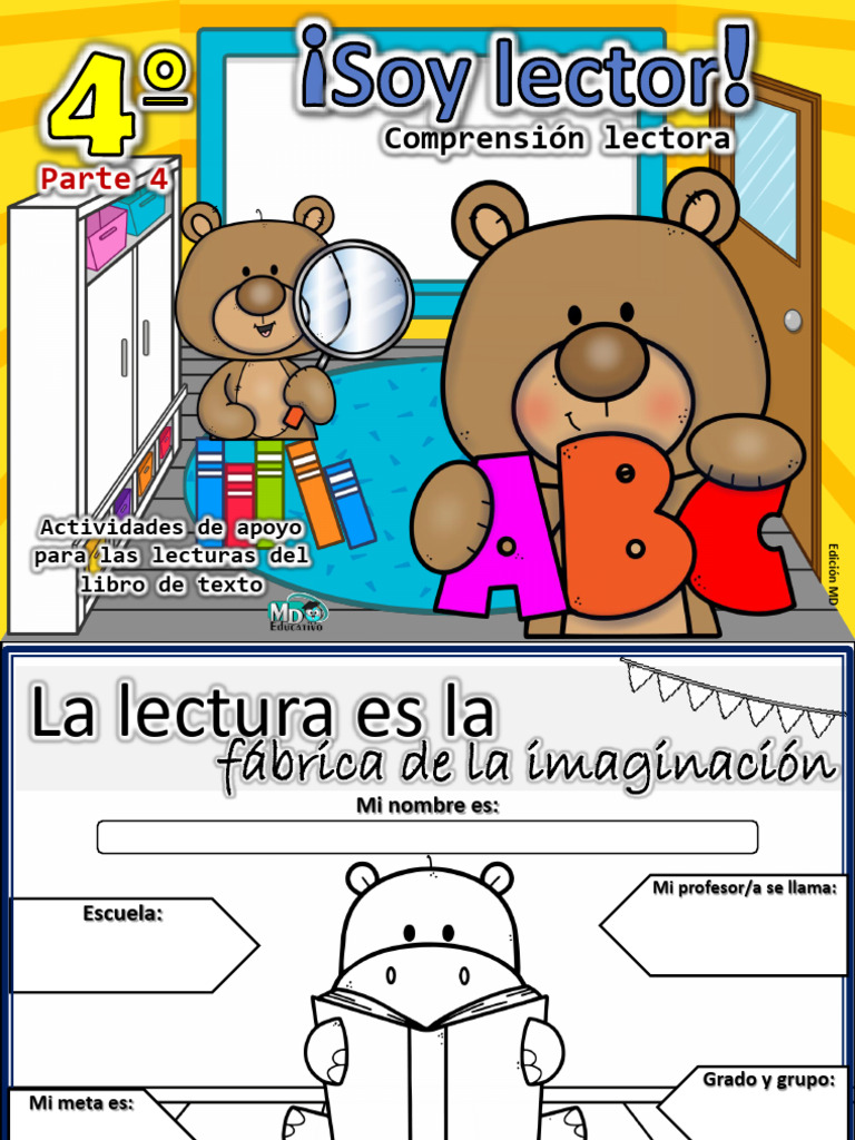 4º Soy Lector Part4 - MD Educativo | PDF