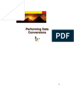 Performing Data Conversions in Java