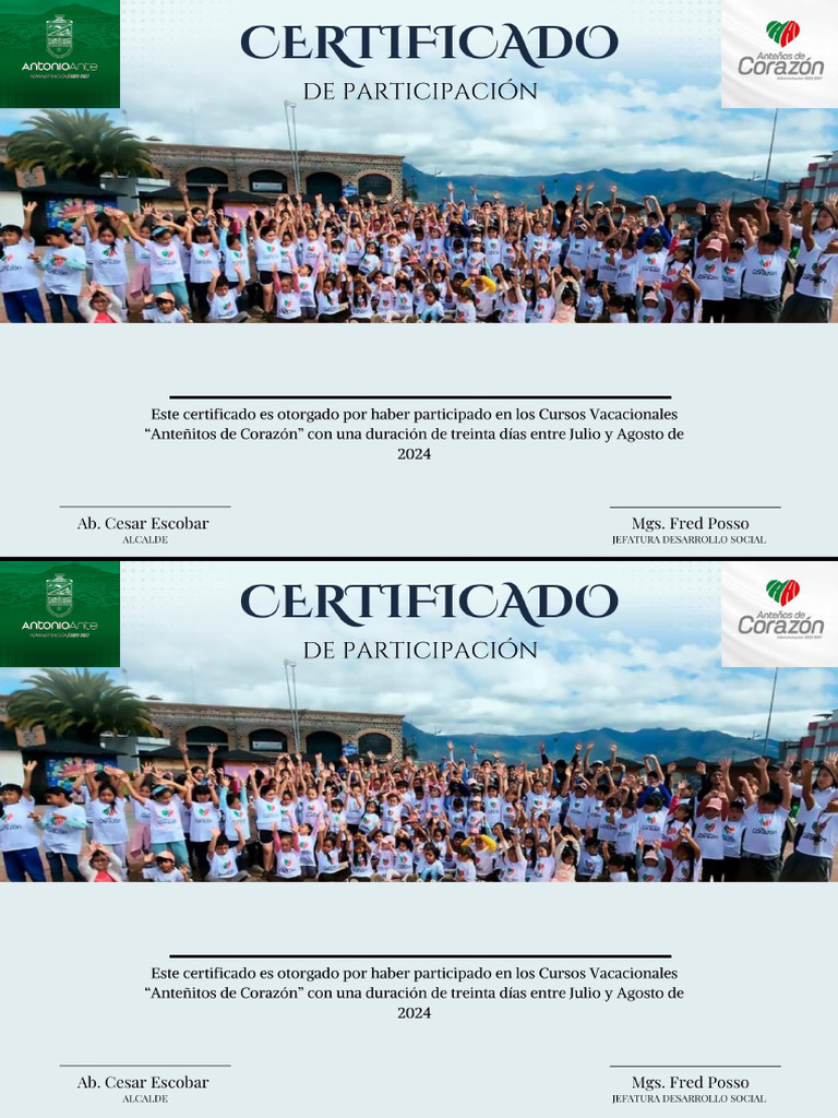 Certificado - 1 | PDF