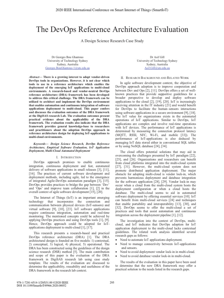 5 - The - DevOps - Reference - Architecture - Evaluation - A - Design ...