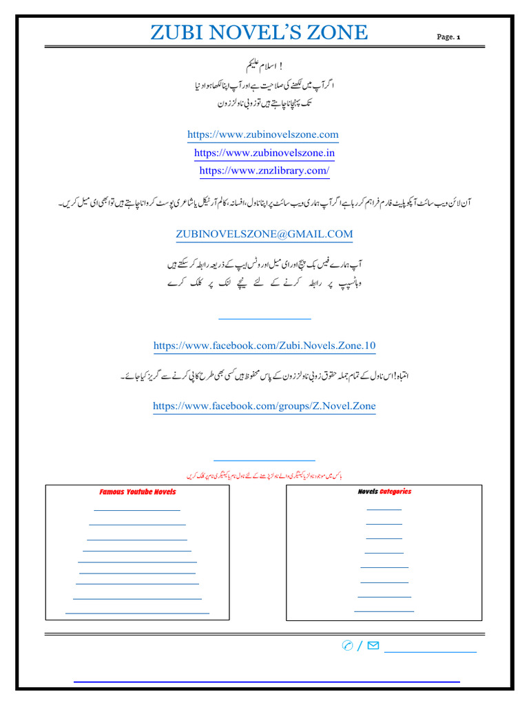 Jan E Aziz Novel by Soni Mirza Part 2 Complete - ZNZ | PDF