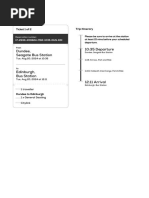 Edinburgh Waverley Station Layout Map | PDF | Transport | Land Transport