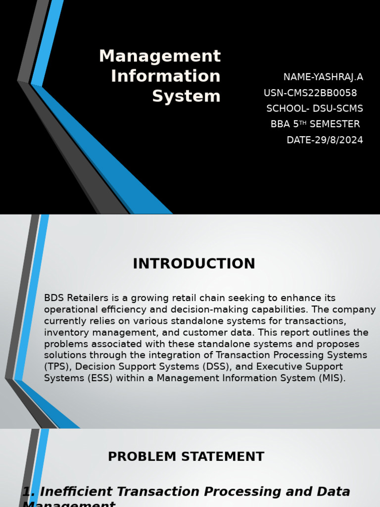 Cms22bb0058yashraj Mis1 | PDF | Performance Indicator | Business