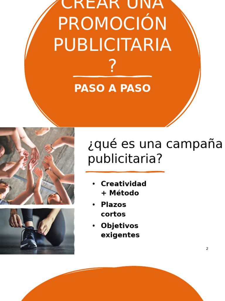 Cómo Crear Una Promoción Publicitaria | PDF