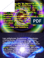 La relación hombre-Dios a lo largo de la historia