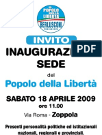 Manifesto Inaugurazione Sede Aprile 2009(1)