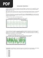 Tonalidade x Frequencia
