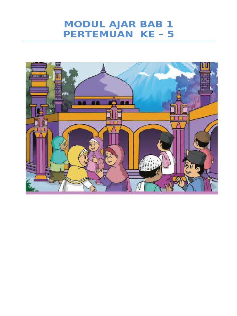 Modul Ajar BAB 1 Pertemuan 5 | PDF
