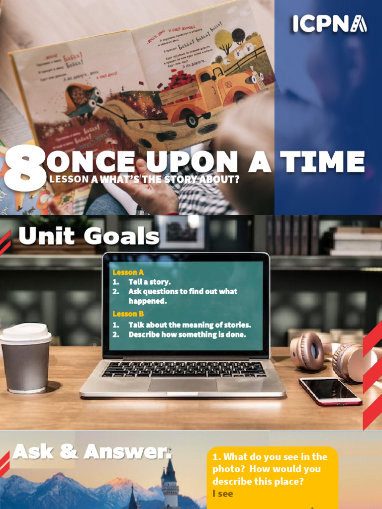B11 - Unit 08 - Once Upon A Time - Lesson A - For Students | PDF