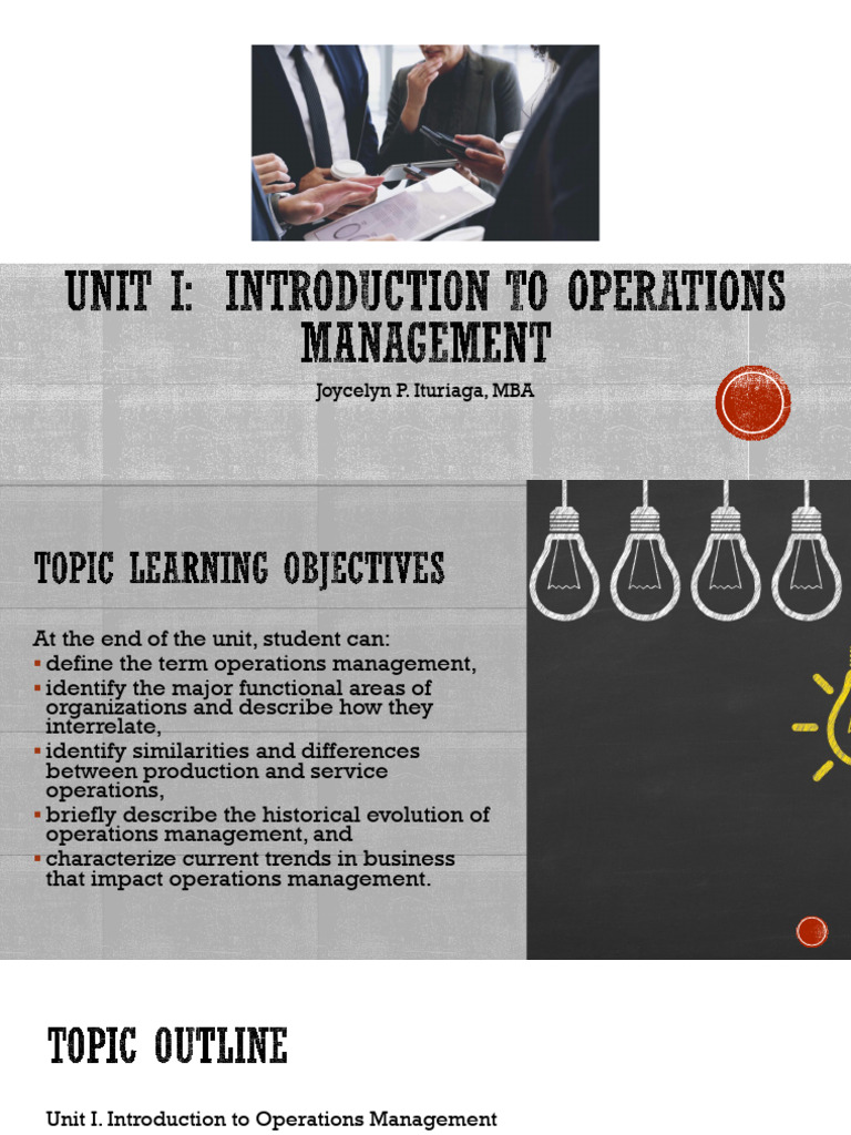 WHAT DO YOU LEARN IN OPERATIONS MANAGEMENT visual data 6