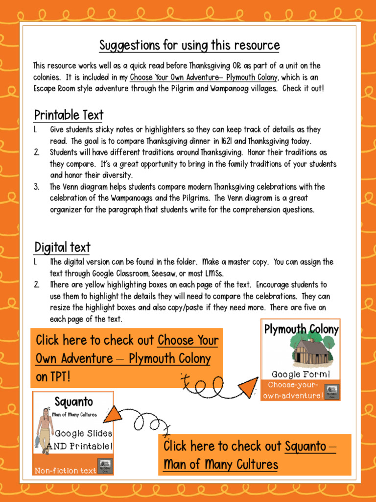 Thanksgiving Worksheet Pdf