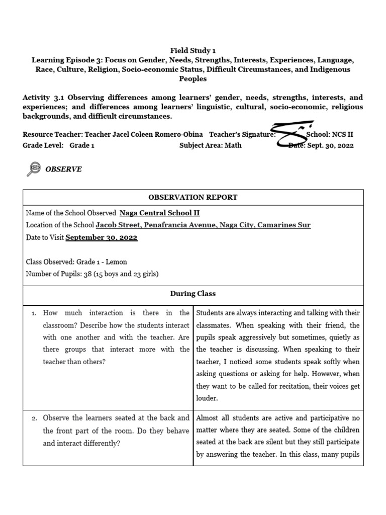 Learning Episode 3 1 Pdf