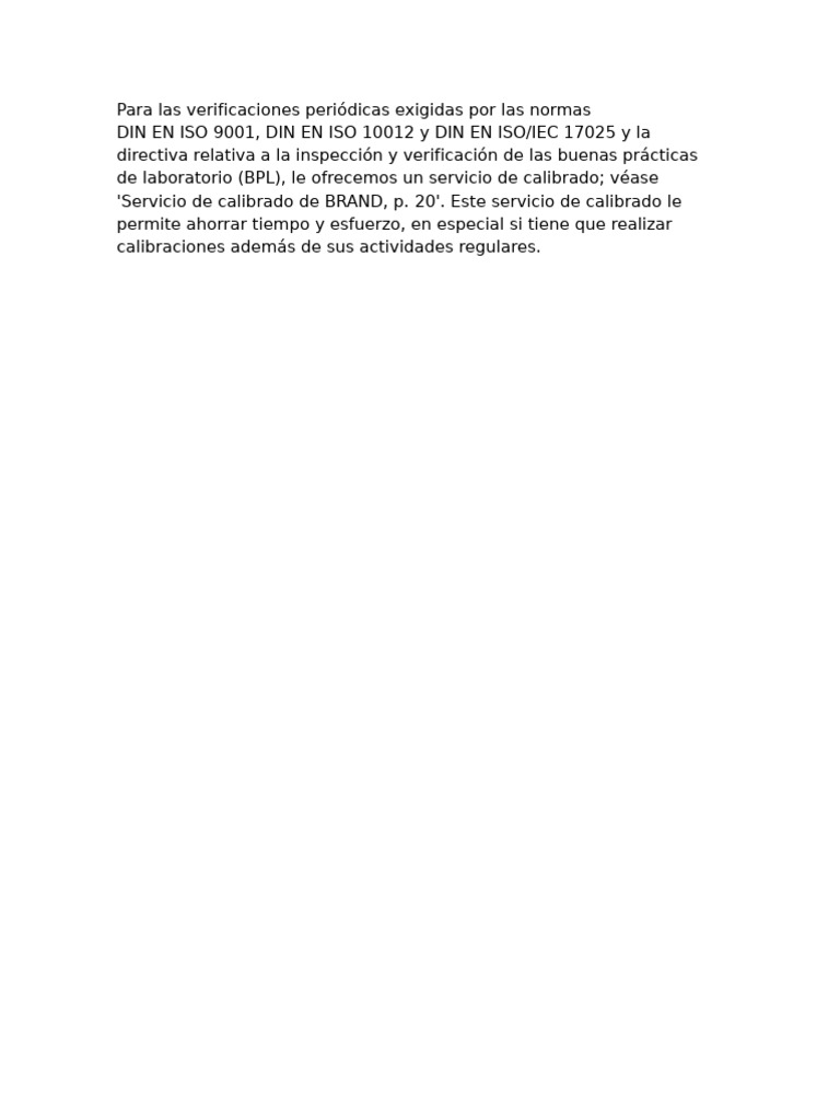 Para las verificaciones peri dicas exigidas por las normas din pdf